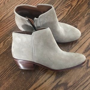 Sam Edelman booties - beige size 6